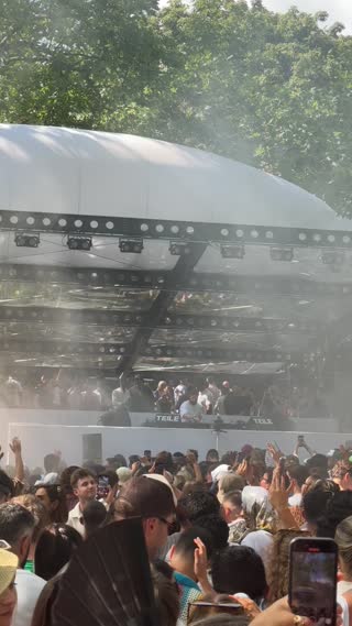 Video from Keinemusik - Finsbury Park, London 11.08.24 on August 11, 2024