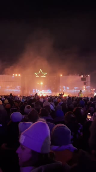 Video from Blaze @ Igloo Fest on February 9, 2024
