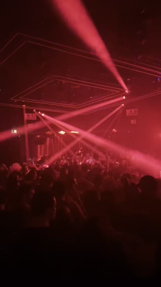 Video from Gate Club Paris on January 21, 2024