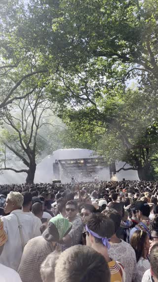 Video from Keinemusik - Finsbury Park, London 11.08.24 on August 11, 2024