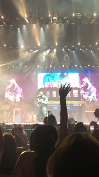 Video from Burna Boy MTL on March 1, 2024