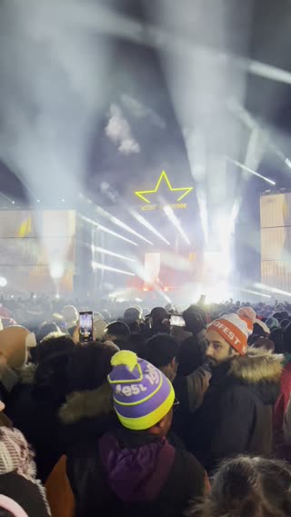 Video from Blaze @ Igloo Fest on February 9, 2024