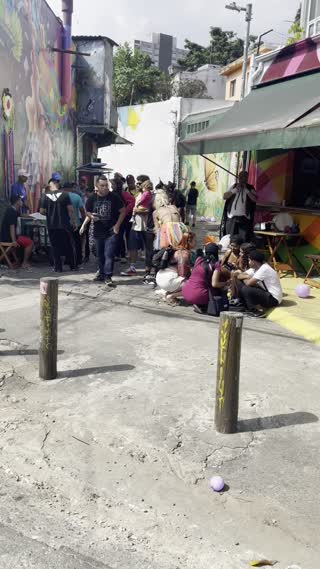Video from São Paulo Carnival on February 17, 2024