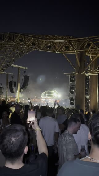 Video from Keinemusik Dubai 2024 on November 9, 2024