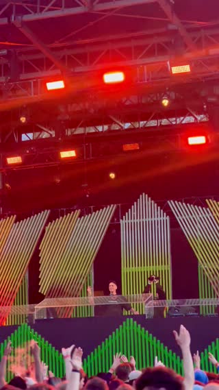 Video from Boys Noize (Scène Fizz) on May 26, 2025