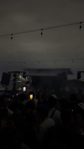Video from Adam Ten @ Brooklyn Roof Top on May 18, 2025