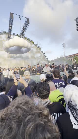 Video from Keinemusik @ Exposition Park, Los Angeles - Curated by @grouptherapy_eg on May 5, 2024