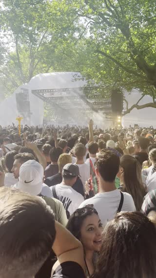 Video from Keinemusik - Finsbury Park, London 11.08.24 on August 11, 2024