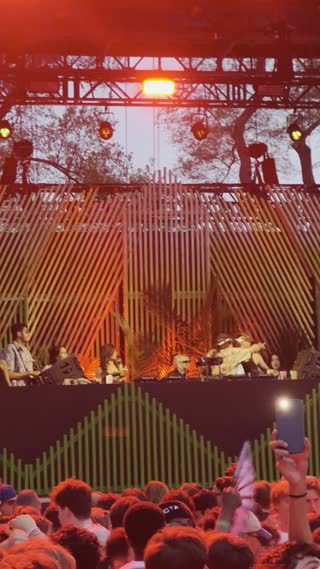 Video from DJ Tennis B2B HAAI B2B Luke Alessi (Scène Fizz) on June 9, 2025