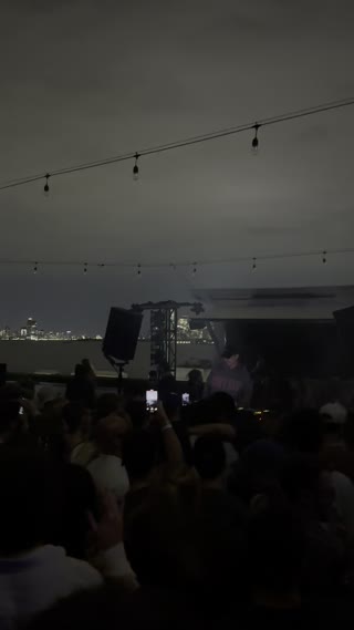 Video from Adam Ten @ Brooklyn Roof Top on May 18, 2025