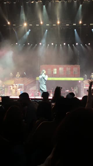 Video from Burna Boy MTL on March 1, 2024