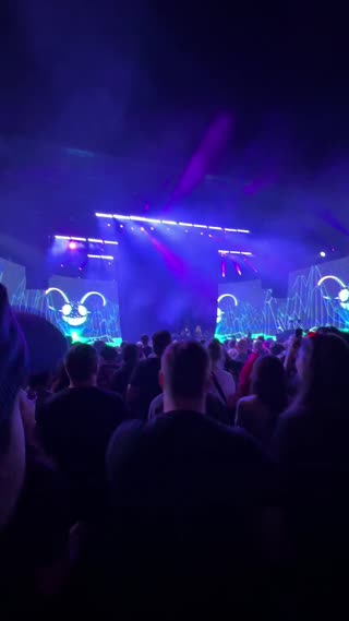 Video from Deadmau5 25th Anniversary NYC on May 3, 2024