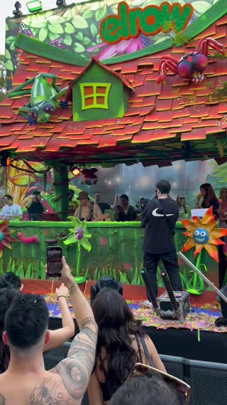 Video from Bora Uzer @ Elrow Town on May 1, 2025