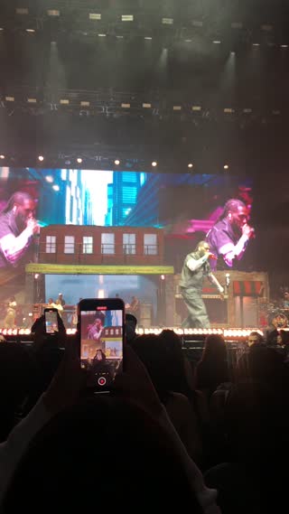 Video from Burna Boy MTL on March 1, 2024