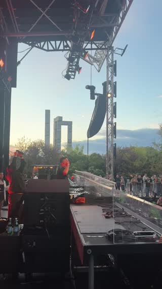 Video from Boys Noize (Scène Fizz) on May 26, 2025