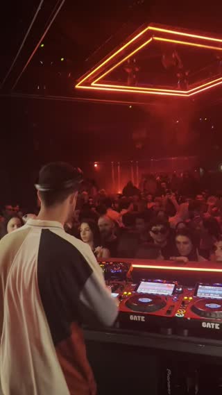 Video from Gate Club Paris on February 18, 2024