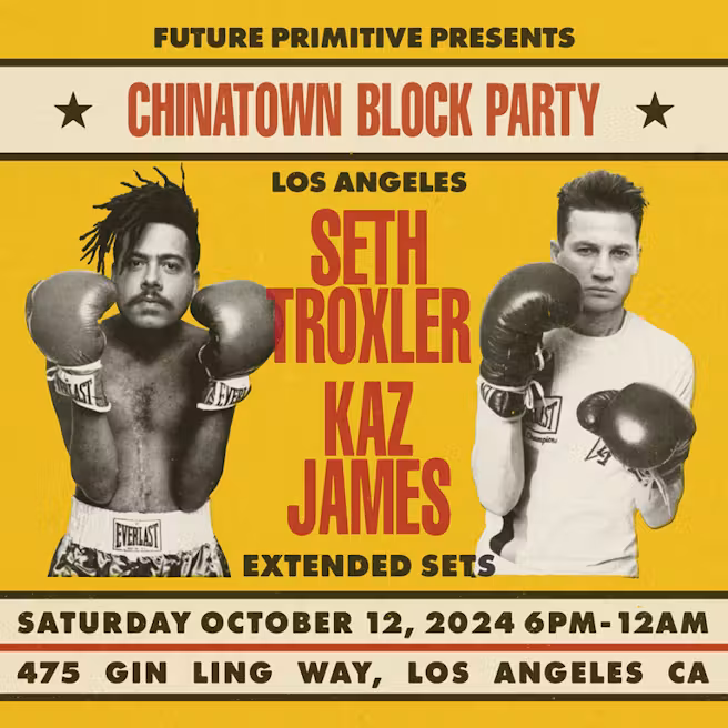 Seth Troxler and Kaz James Chinatown Block Party on ReLive