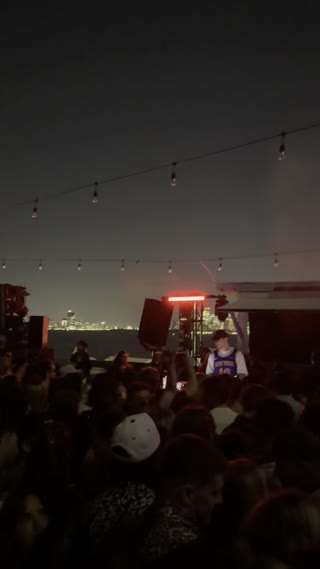 Video from Adam Ten @ Brooklyn Roof Top on May 18, 2025