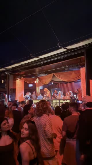 Video from Bora Uzer @ Cova Santa Opening Party on May 11, 2025