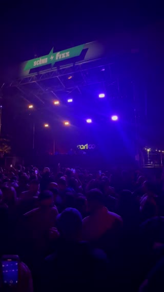 Video from Carl Cox (Scène Fizz) on October 4, 2025