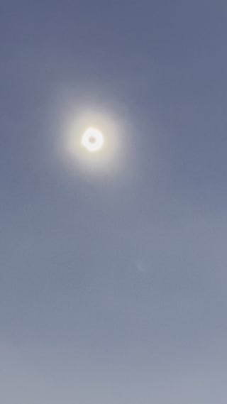 Video from Total Eclipse 2024 on April 8, 2024