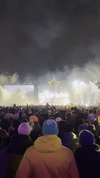 Video from Blaze @ Igloo Fest on February 9, 2024