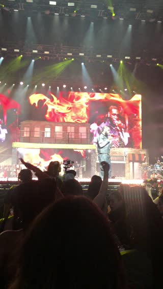Video from Burna Boy MTL on March 1, 2024
