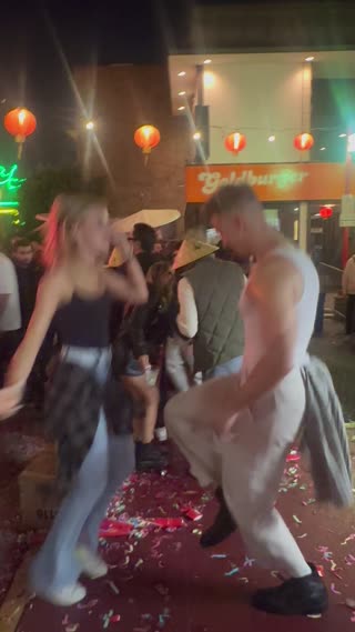 Video from Seth Troxler and Kaz James Chinatown Block Party on October 13, 2024