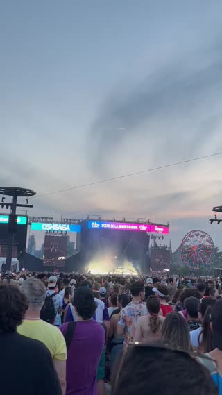 Video from Fred Again @ Osh ‘23 on August 7, 2023