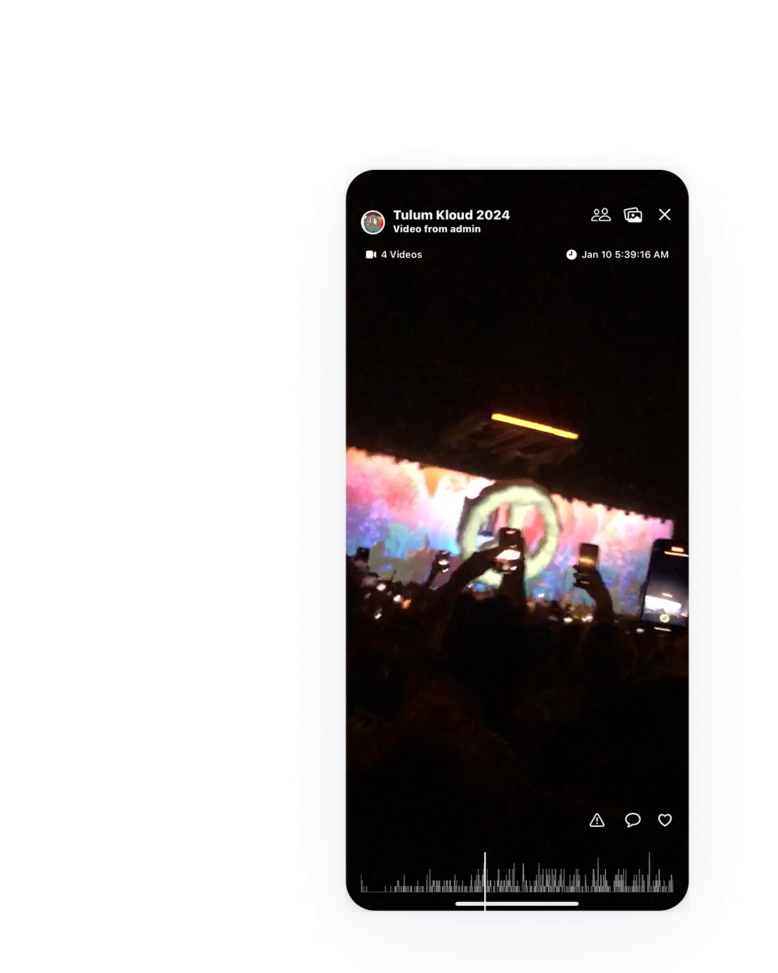 Relive app preview